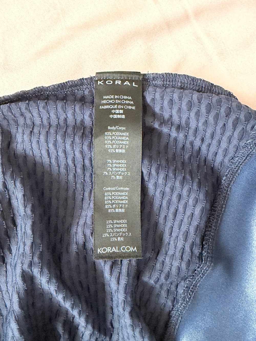 NWT Koral Sofia Netz Pullover - Midnight Blue - Small - Picture 7 of 8